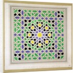 Mosaic design from the Alhambra by James Cavanagh Murphy