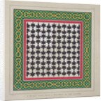 Mosaic dado from a fragment in the Alhambra by James Cavanagh Murphy