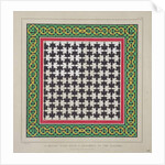 Mosaic dado from a fragment in the Alhambra by James Cavanagh Murphy