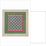 Mosaic dado from a fragment in the Alhambra by James Cavanagh Murphy