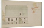 Front Elevation of House for J.A.M. Whistler Esq, Tite Street, Chelsea, 1877 by Edward William Godwin