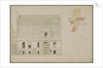 Front Elevation of House for J.A.M. Whistler Esq, Tite Street, Chelsea, 1877 by Edward William Godwin
