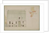 Front Elevation of House for J.A.M. Whistler Esq, Tite Street, Chelsea, 1877 by Edward William Godwin