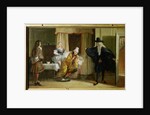 Scene from 'Le Malade Imaginaire' by Moliere by Charles Robert Leslie