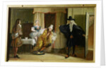 Scene from 'Le Malade Imaginaire' by Moliere by Charles Robert Leslie