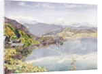 The Lake of Lucerne, Mount Pilatus in the Distance, 1857 by John William Inchbold