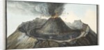 Interior of the Cone of Vesuvius Before the 1767 Eruption by Pietro Fabris