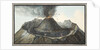 Interior of the Cone of Vesuvius Before the 1767 Eruption by Pietro Fabris