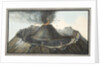 Interior of the Cone of Vesuvius Before the 1767 Eruption by Pietro Fabris