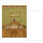 Interior with Sideboard, c.1870s by English School