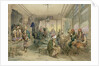 A Coffee House, Constantinople, 1854 by Amadeo Preziosi