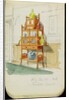 Exhibition Cabinet, c.1860s-70s by Edward William Godwin
