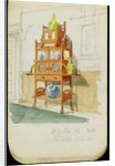 Exhibition Cabinet, c.1860s-70s by Edward William Godwin