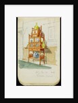 Exhibition Cabinet, c.1860s-70s by Edward William Godwin