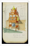 Exhibition Cabinet, c.1860s-70s by Edward William Godwin