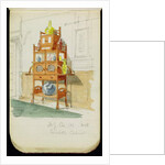 Exhibition Cabinet, c.1860s-70s by Edward William Godwin