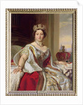 Portrait of Queen Victoria, 1859 by Franz Xaver (after) Winterhalter