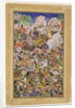 Battle of Bundi by Mughal School