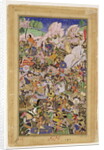 Battle of Bundi by Mughal School