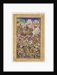 Battle of Bundi by Mughal School