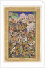 Battle of Bundi by Mughal School