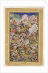 Battle of Bundi by Mughal School