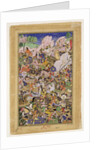 Battle of Bundi by Mughal School