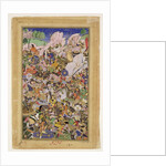 Battle of Bundi by Mughal School