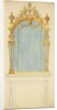 Design for a giltwood mirror, c.1765-70 by Thomas Chippendale