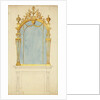 Design for a giltwood mirror, c.1765-70 by Thomas Chippendale