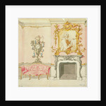Proposal for a drawing room interior, 1755-60 by John Linnell