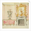 Proposal for a drawing room interior, 1755-60 by John Linnell