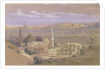 Cairo from the Gate of Citizenib, looking towards the Desert of Suez by David Roberts