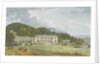 South front with west front in perspective by Humphry Repton