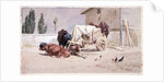La Siesta: Scene in the Eastern Pyrenees, 1872 by Richard Beavis