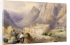 The Convent of St. Catherine, Mount Sinai by William Henry Bartlett