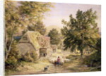 A Farmyard near Princes Risborough, 1845/6 by Samuel Palmer