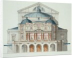 Elevation of a Theatre by H. Monnot