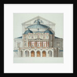 Elevation of a Theatre by H. Monnot