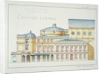 Lateral Elevation of a Theatre by H. Monnot