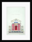 Cross Section of a Theatre by H. Monnot