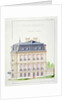 Side elevation of a house for the Bourgeoisie by H. Monnot