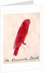 The Crimson Bird by Edward Lear