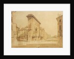 Porte St Denis, Paris by Thomas Girtin