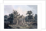 Hindu Temple in the Fort of the Rohtas, Bihar, India by Thomas & William Daniell