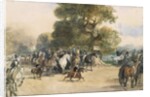 Scene in Hyde Park by Eugene-Louis Lami