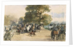 Scene in Hyde Park by Eugene-Louis Lami