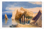 Cliffs on the North East Side of Point Lorenzo, Madeira by John Sell Cotman