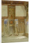 Interior of the House of the Mufti Sheikh El Mahadi, Cairo by Frank Dillon
