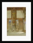 Interior of the House of the Mufti Sheikh El Mahadi, Cairo by Frank Dillon
